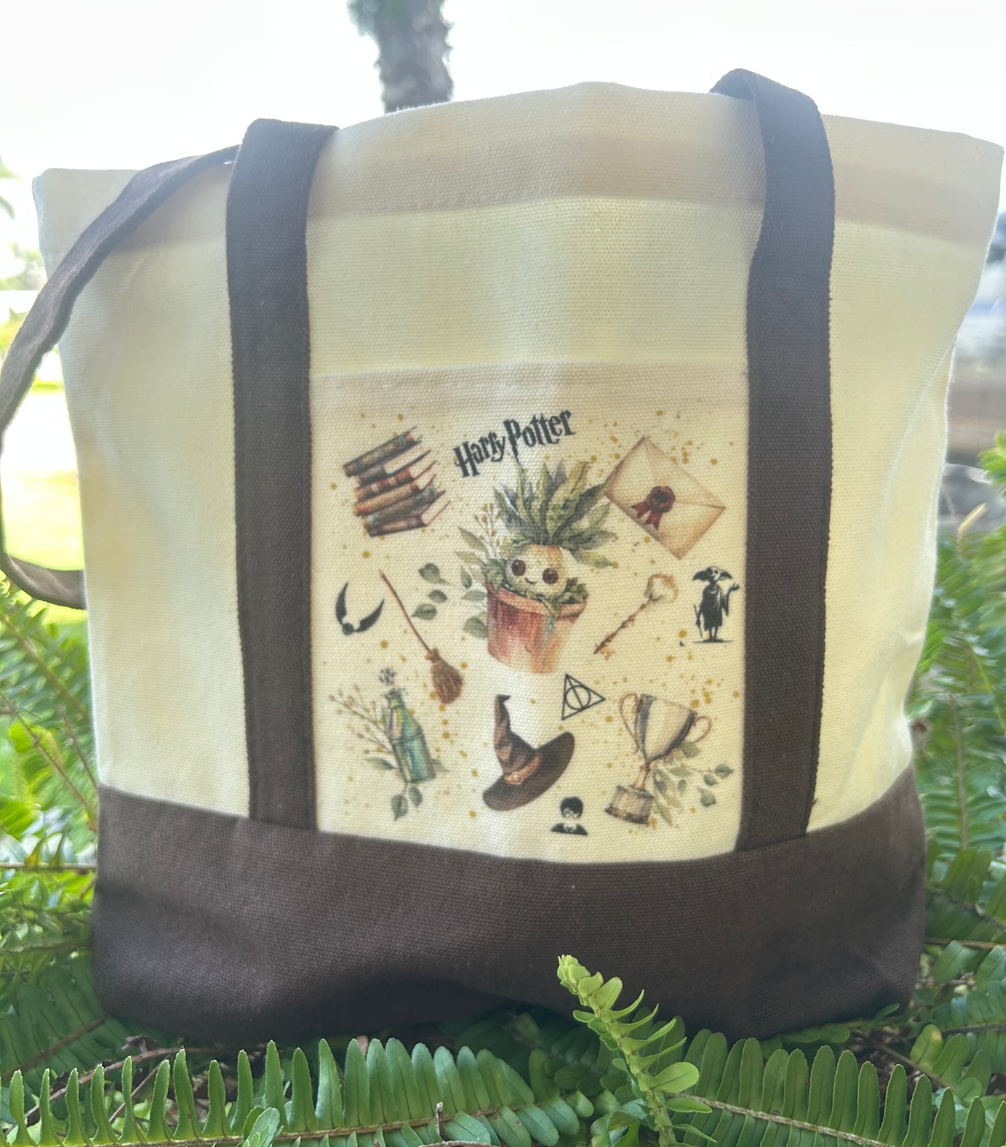 Trader Joe Inspired Mini Tote Bags