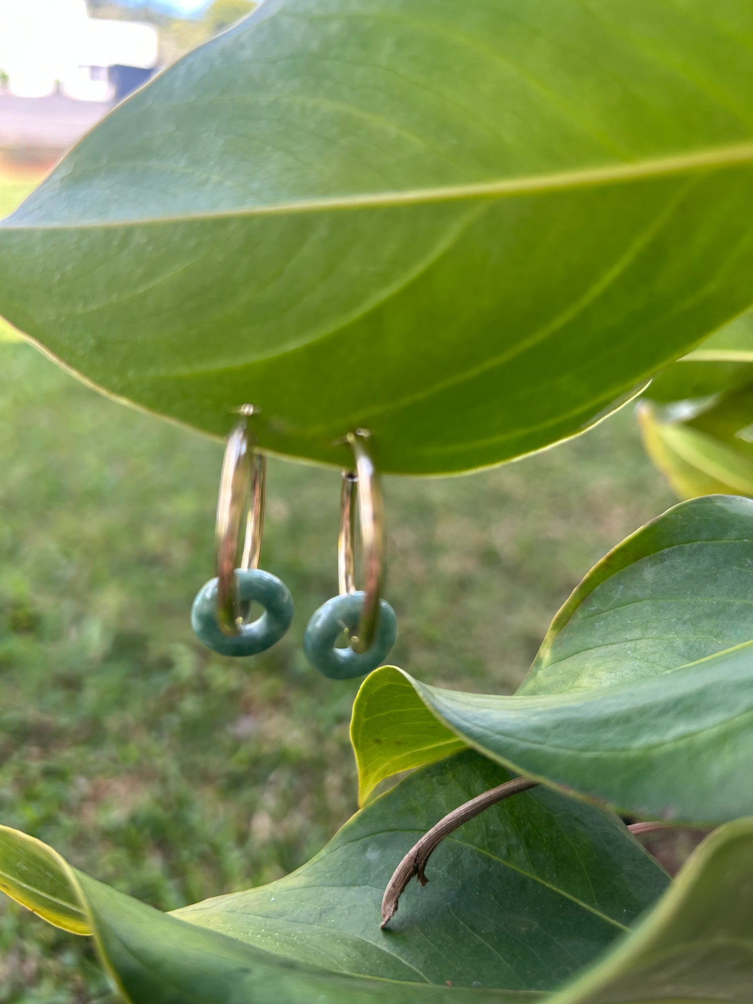 14K Gold Filled Jade Jewelry