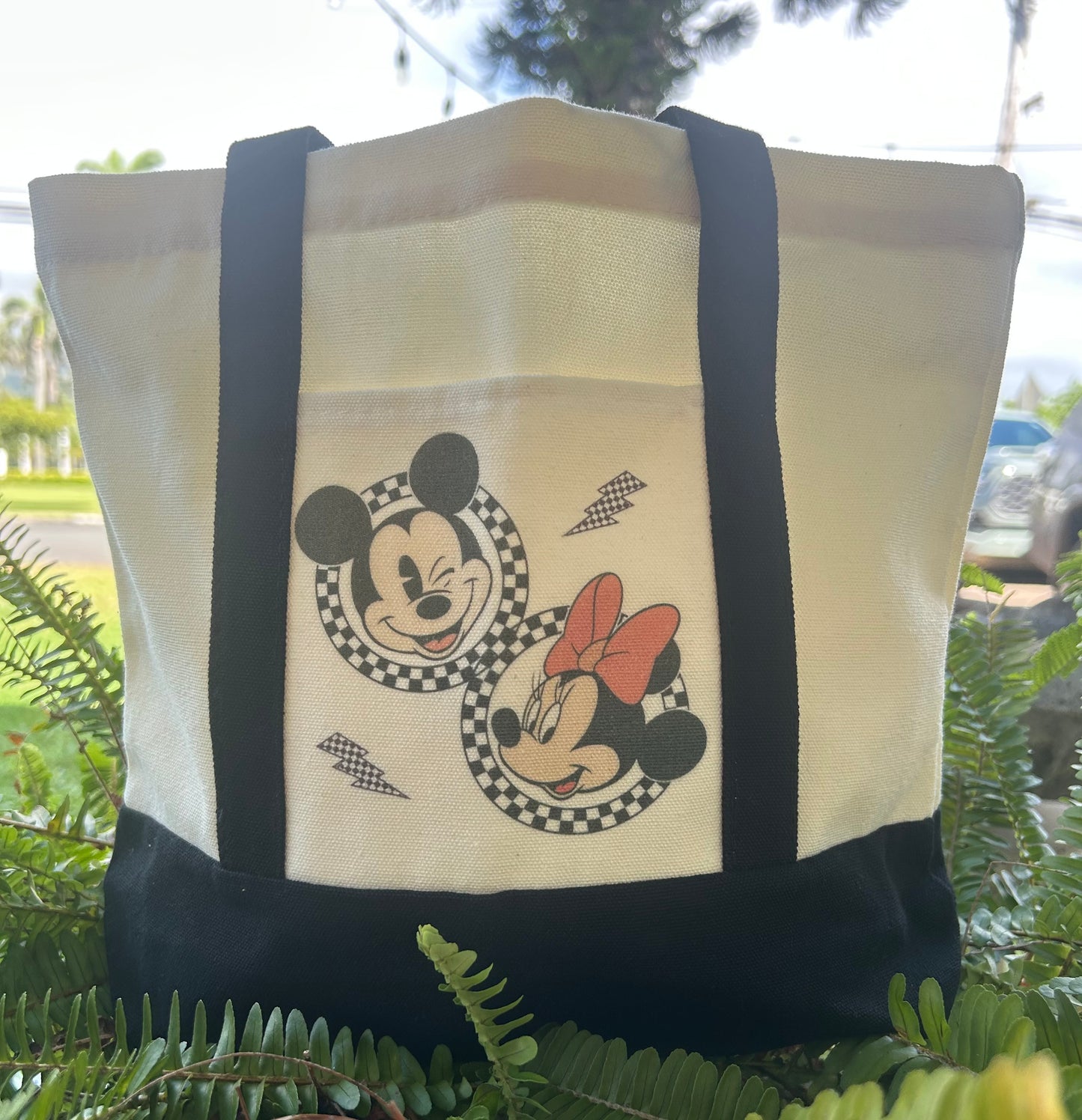 Trader Joe Inspired Mini Tote Bags