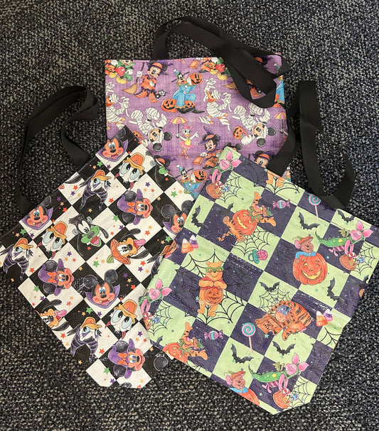 Trick or Treat Bags/ Tote Bag