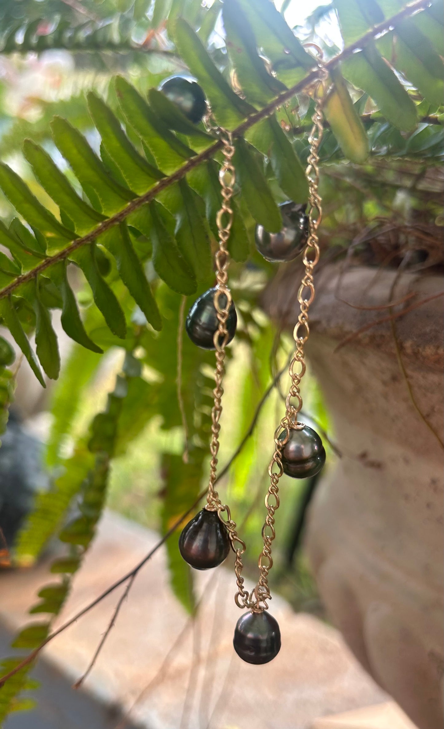 14K Gold Filled Tahitian Pearl Bracelet