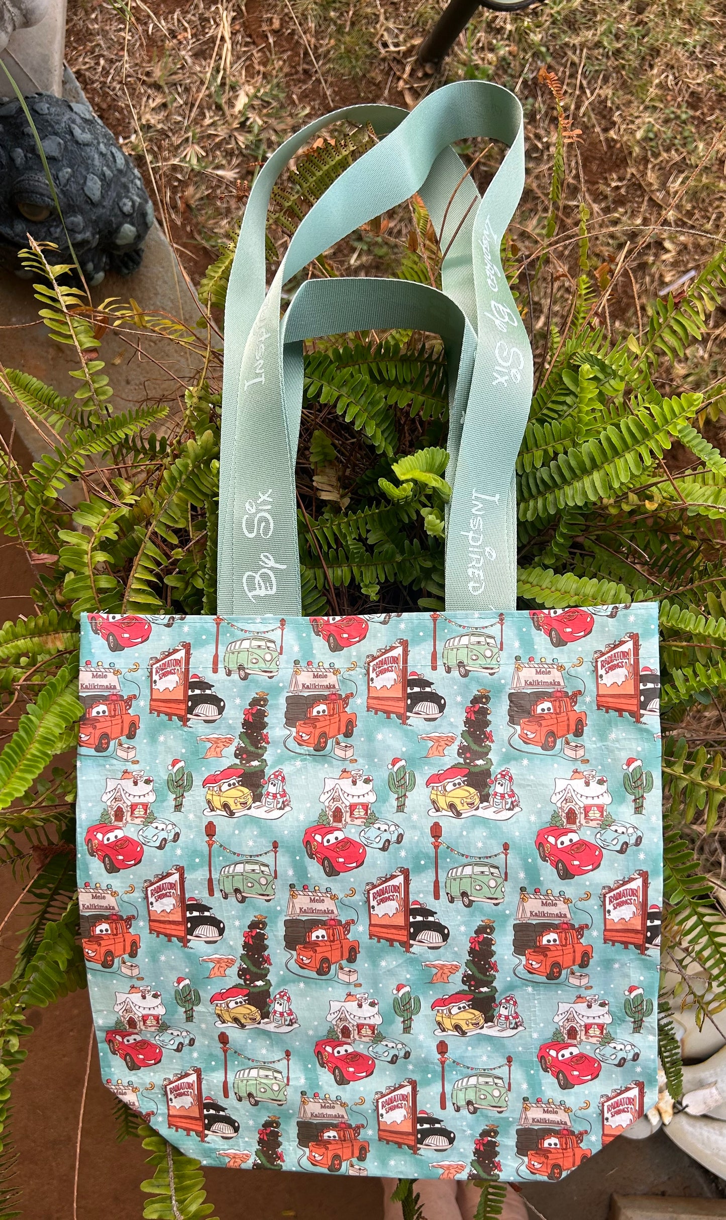 Christmas Mini Reusable Tote Bags