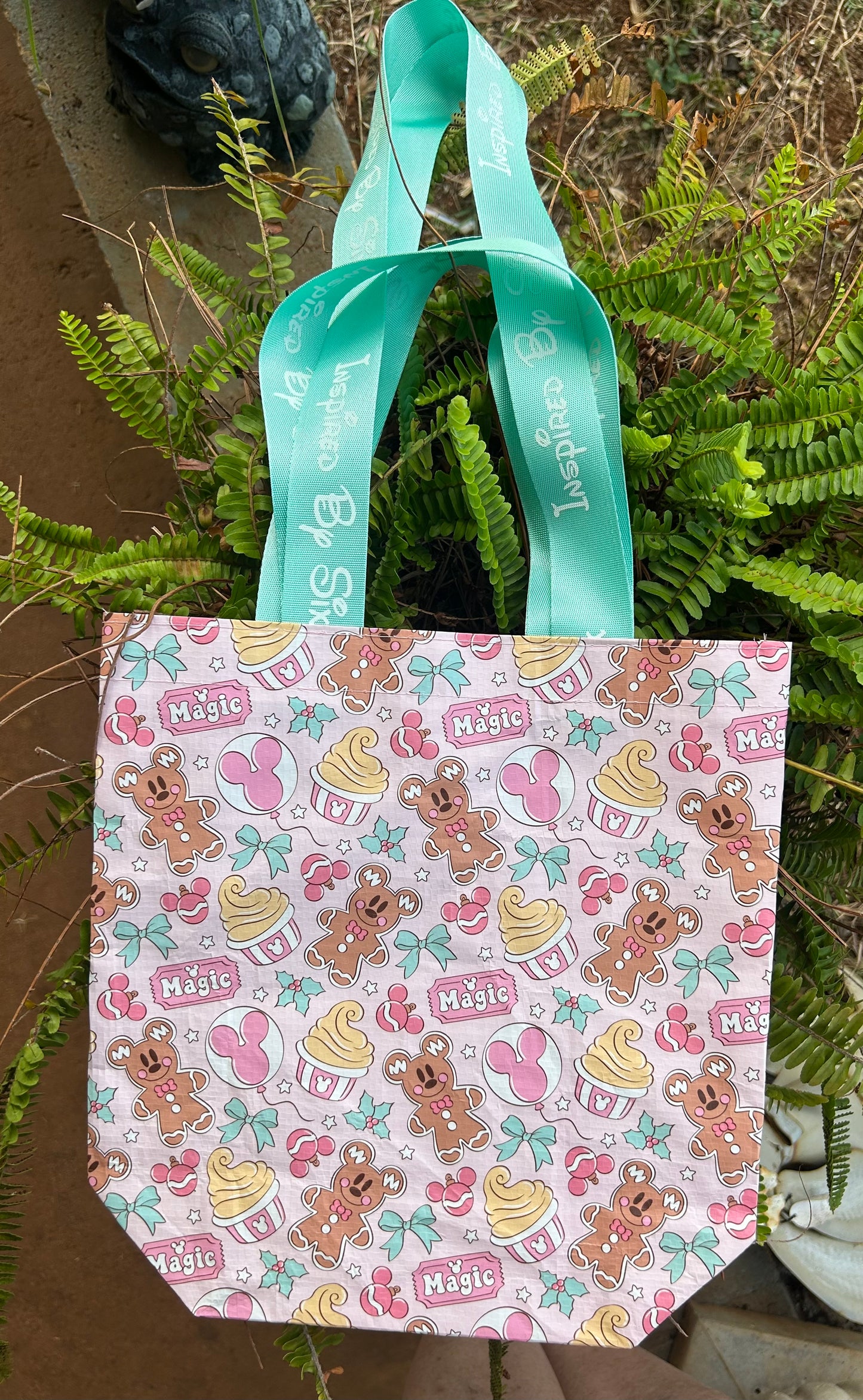 Christmas Mini Reusable Tote Bags