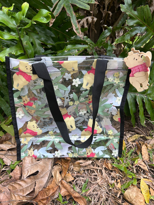 Clear Pooh Tote Bag