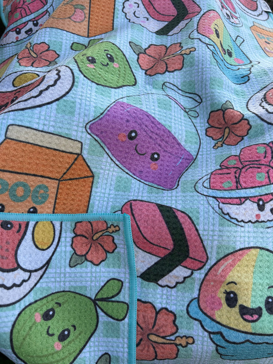 Waffle Double Sided Kitchen Dish Towel