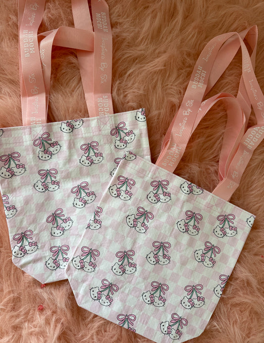 B GRADE (SECONDS) Read description Manini Kitty Cherry  Buddah Mochi Collab Bag