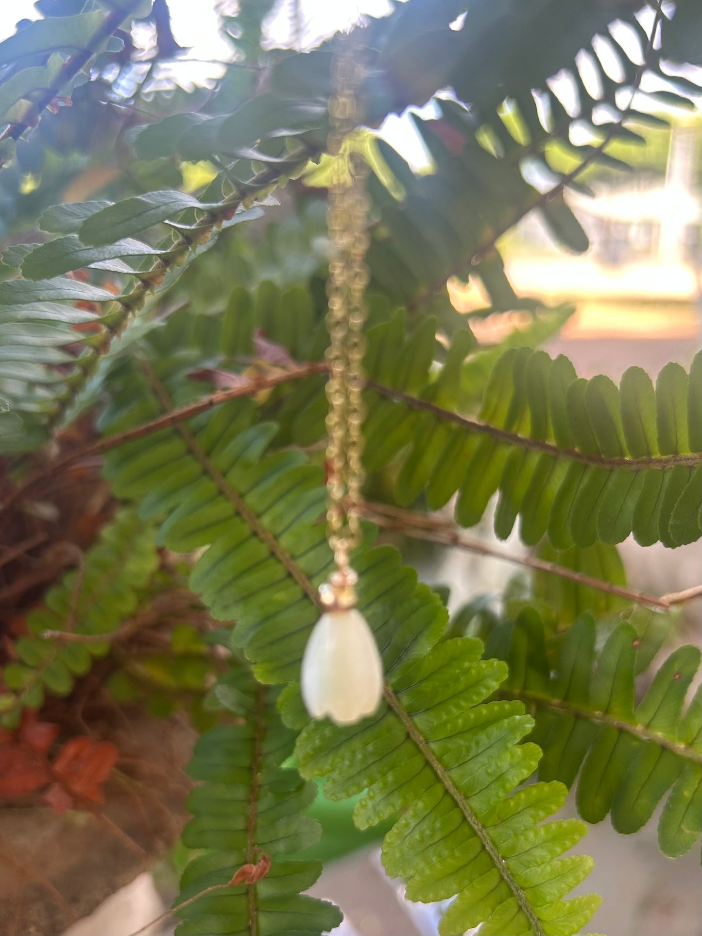 14K gold filled medium pikake necklace
