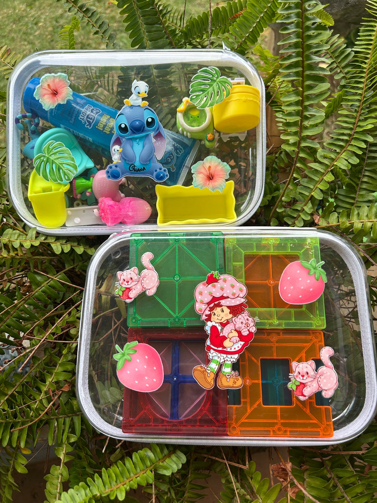 Clear Zippered Storage Cases