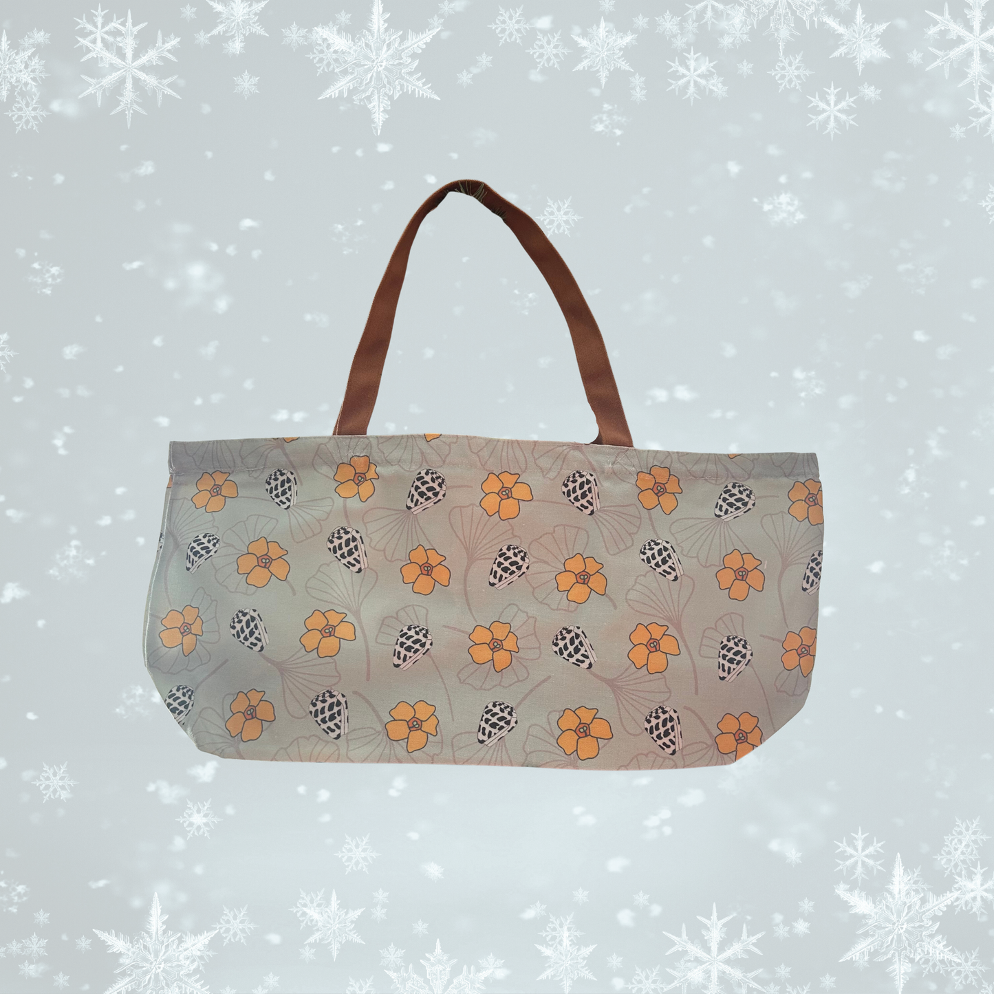 Zippered medium canvas haul everything tote bag....SALE
